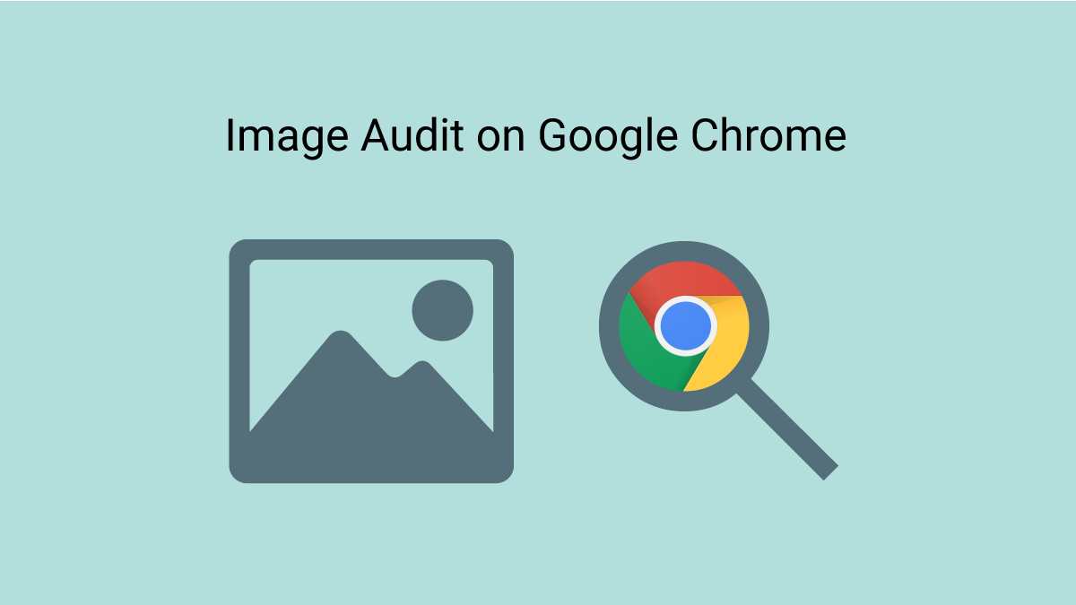 Image Audit on Google Chrome