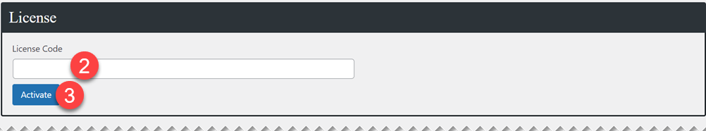 Oxy HowTo license field