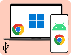 Remote debugging with Android device and Google Chrome on Windows